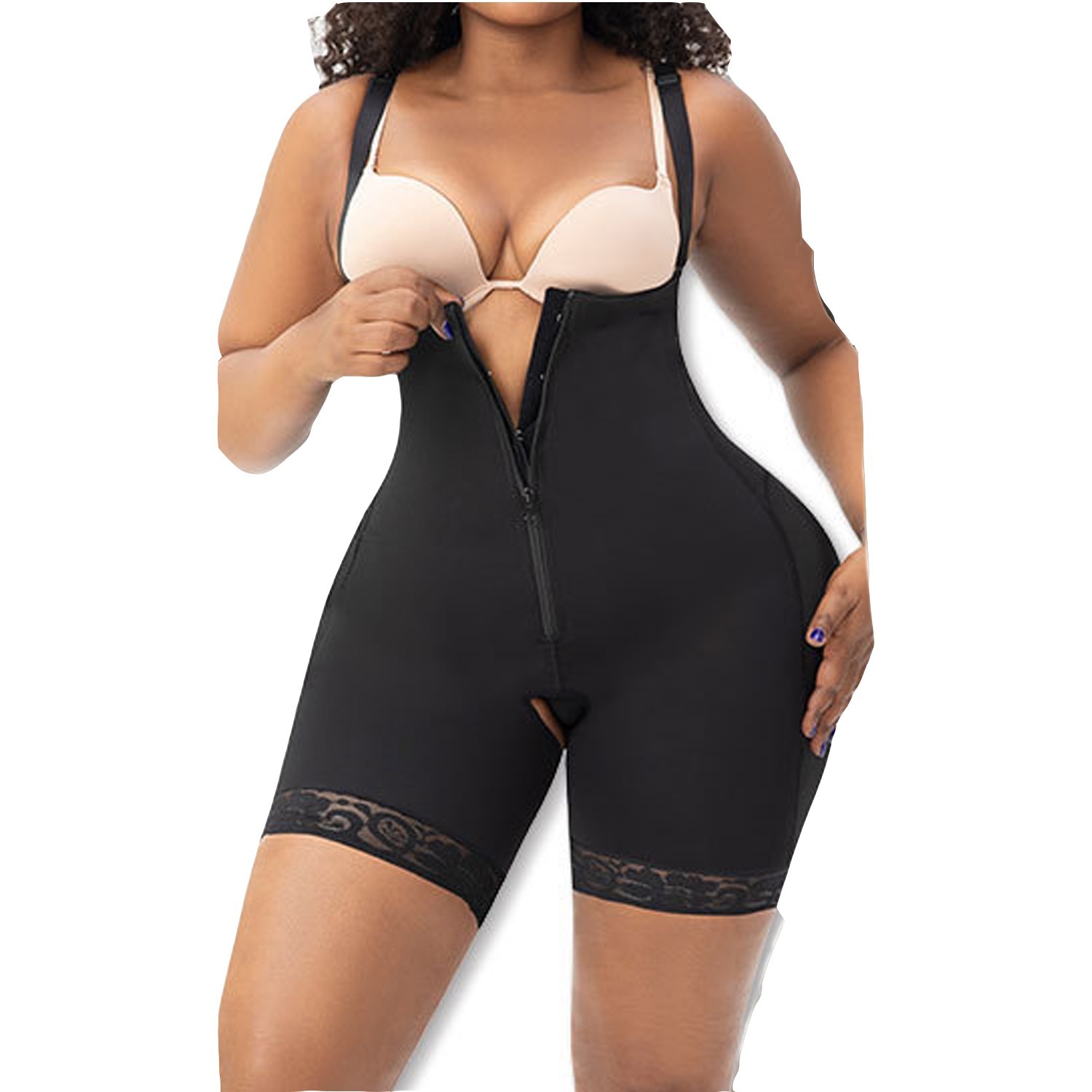 Fajas Colombianas Body Shaper Reductoras Levanta Cola Post Surgery Body Shaper