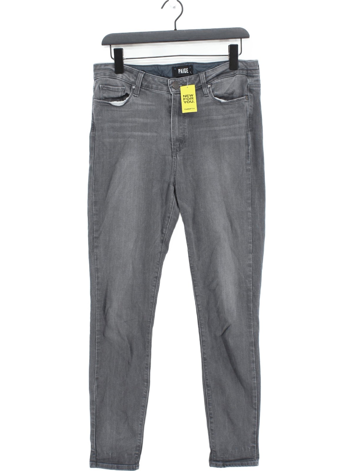 Paige Women’s Jeans W 31 in Grey Rayon with Cotton, Polyester, Spandex Skinny