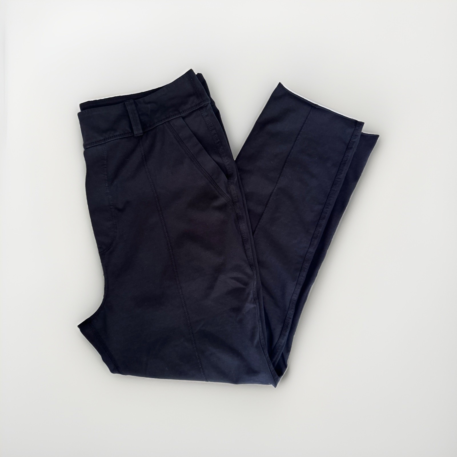 Frank & Eileen Murphy Billion Dollar Cotton Pants Women’s XL Black Quiet Luxury