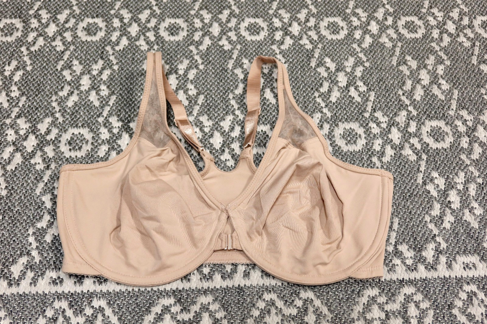 New Wacoal Racerback Underwire Bra – Size 36DD – Toast – # 65124