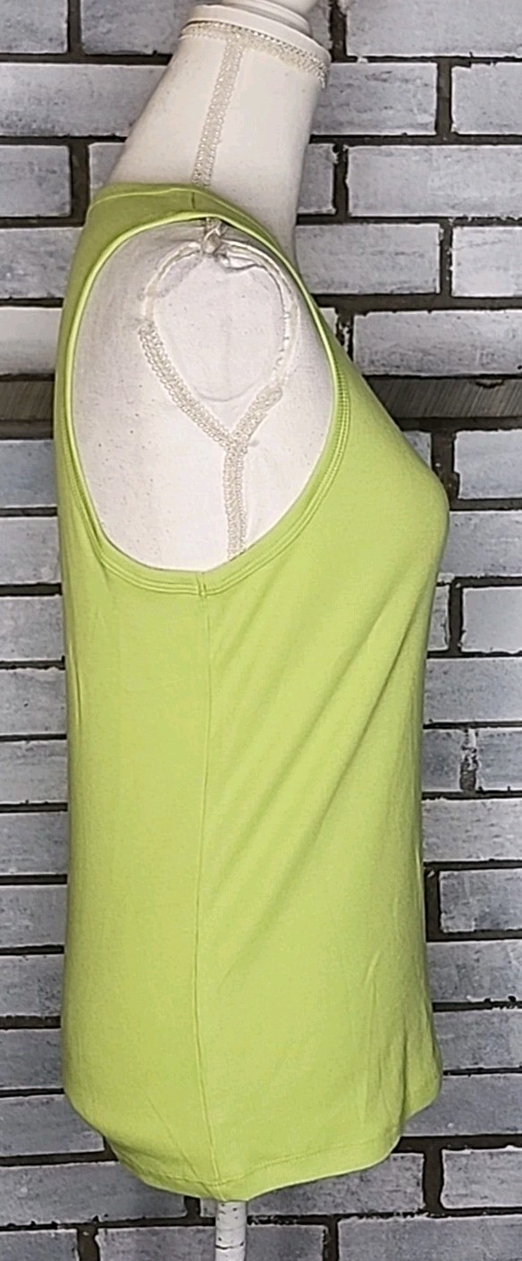 NWT No Boundaries Women’s Sleeveless High Neck Tank Top Size XL Clear Mint