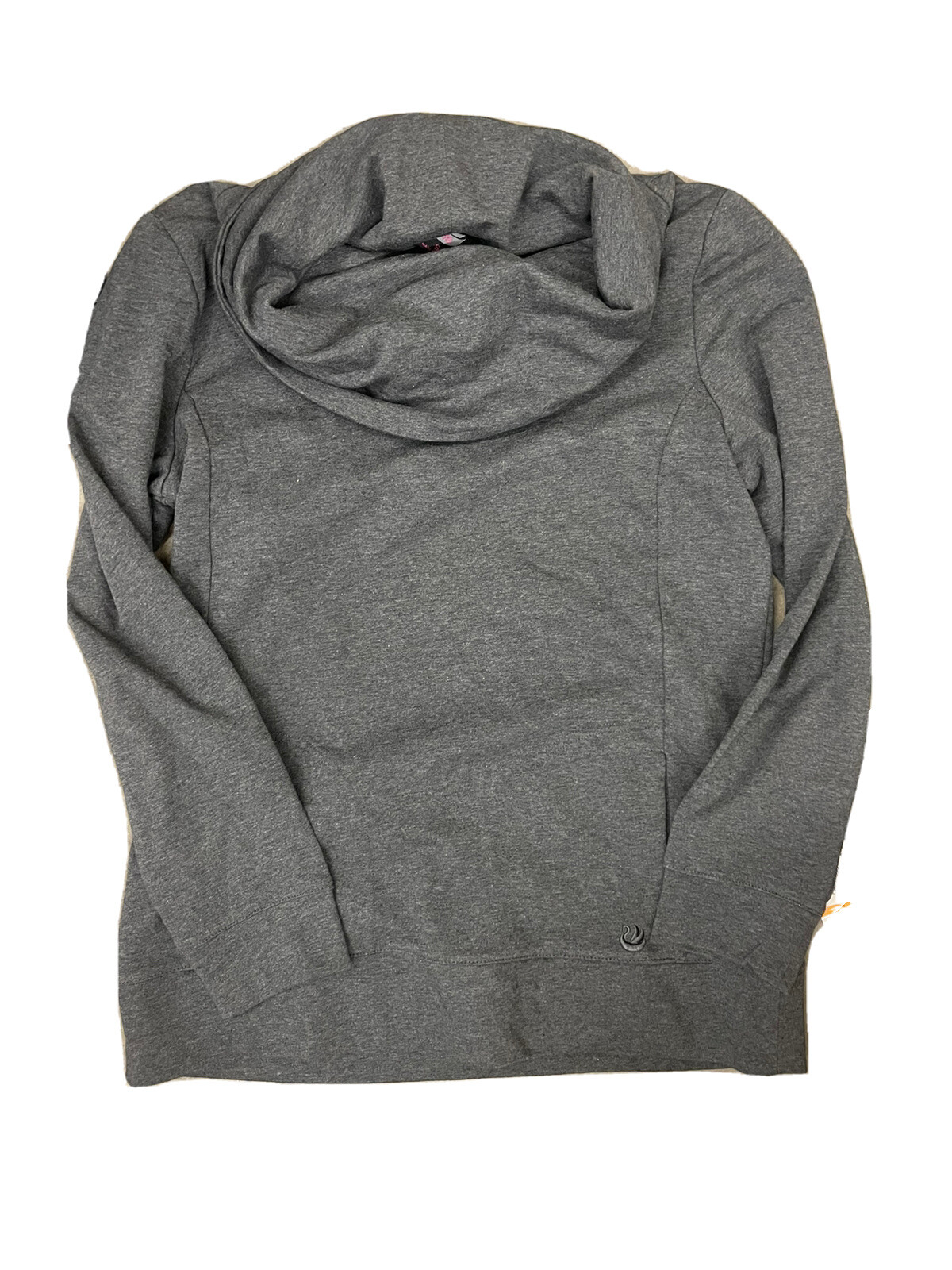 Gloria Vanderbilt Sport Charcoal Heather Grey Pullover Size Small