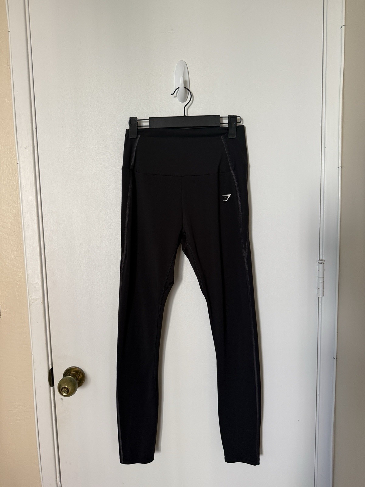 Gymshark Everyday Contour Black Leggings High Waisted Women’s Size M