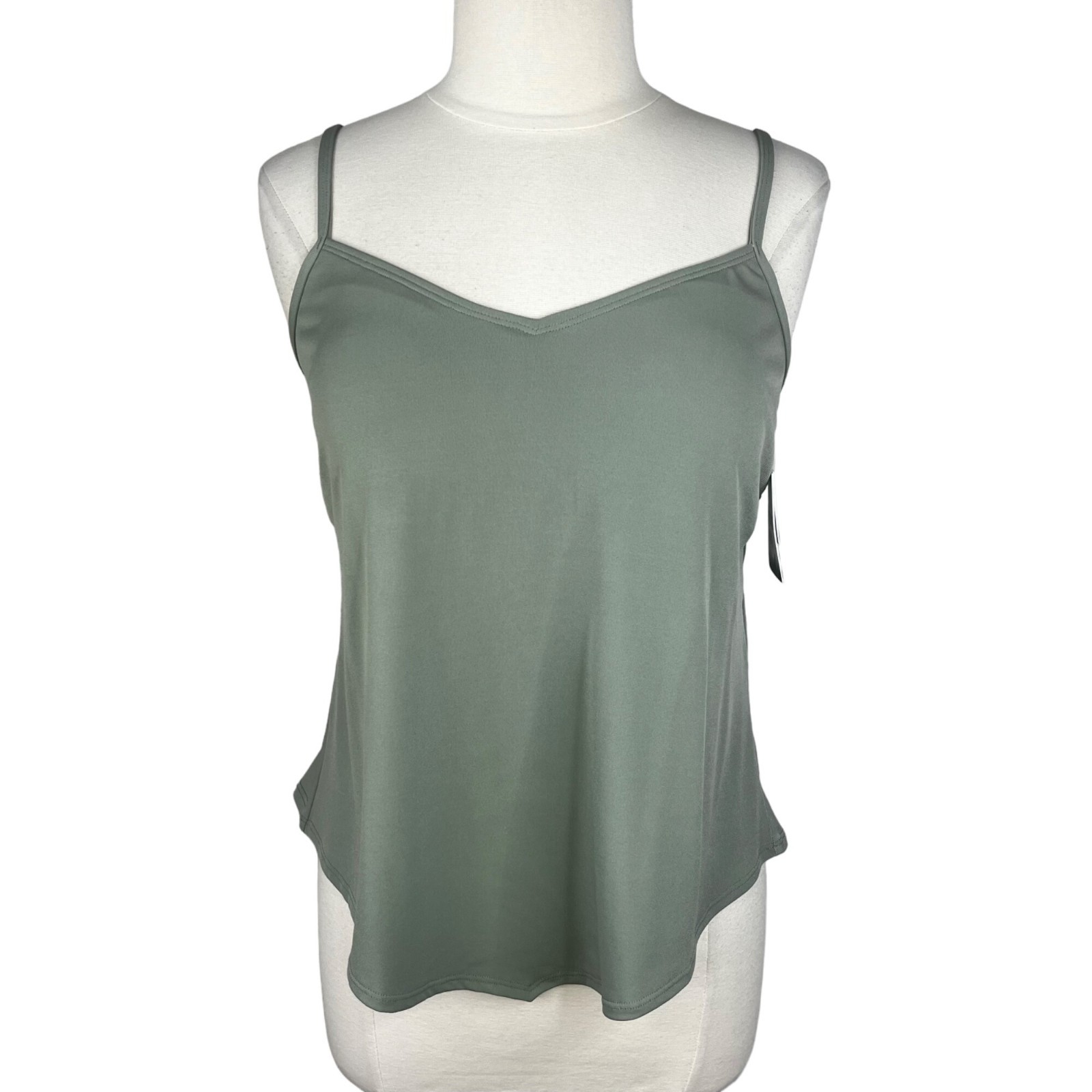 American Beach by Maruices Swim Tankini Tank Top 2XL Sage Green New