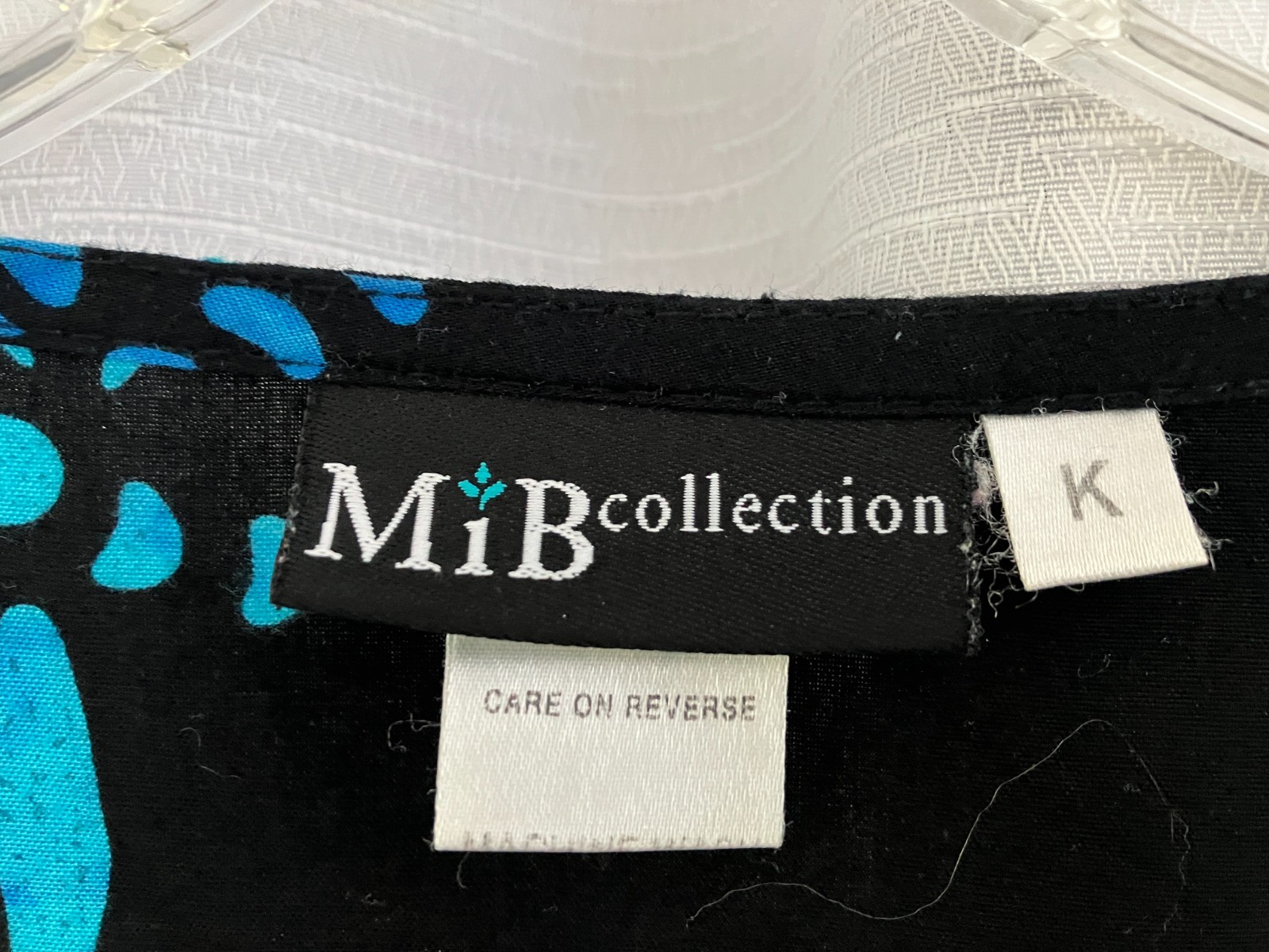 On the Plus Side/Making it Big MiB Tunic Blouse Black w/blue Dragonflies size 6X