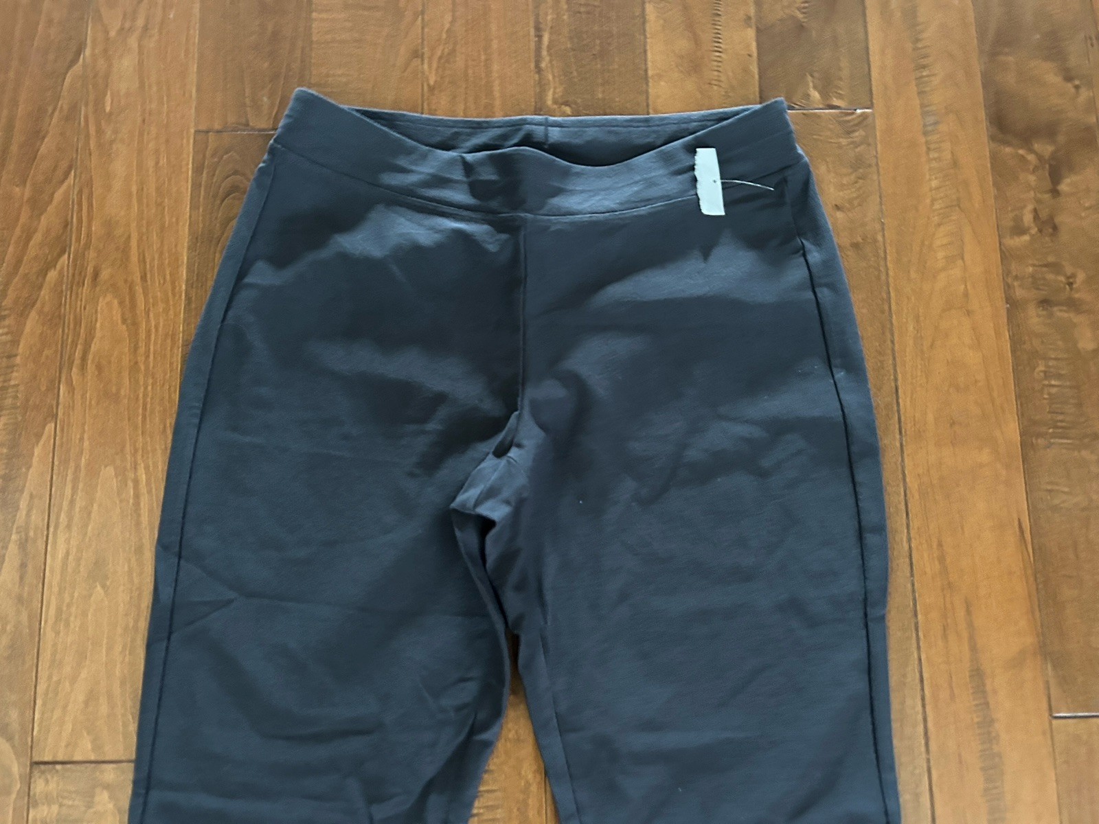 NEW Eileen Fisher Washable Crepe Ankle Pants in Graphite Grey Size PP