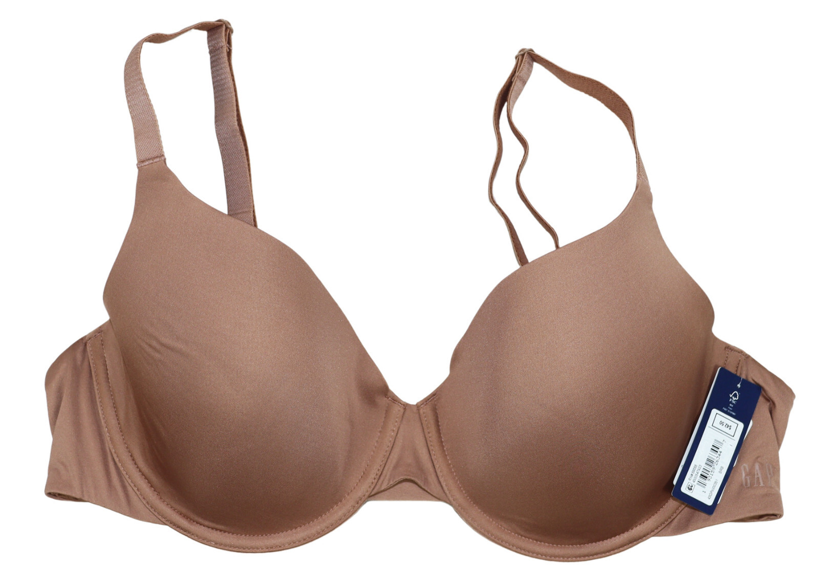 Gap Body Underwire Everyday Tagless Memory Foam Cups Women’s T-Shirt Bra NWT