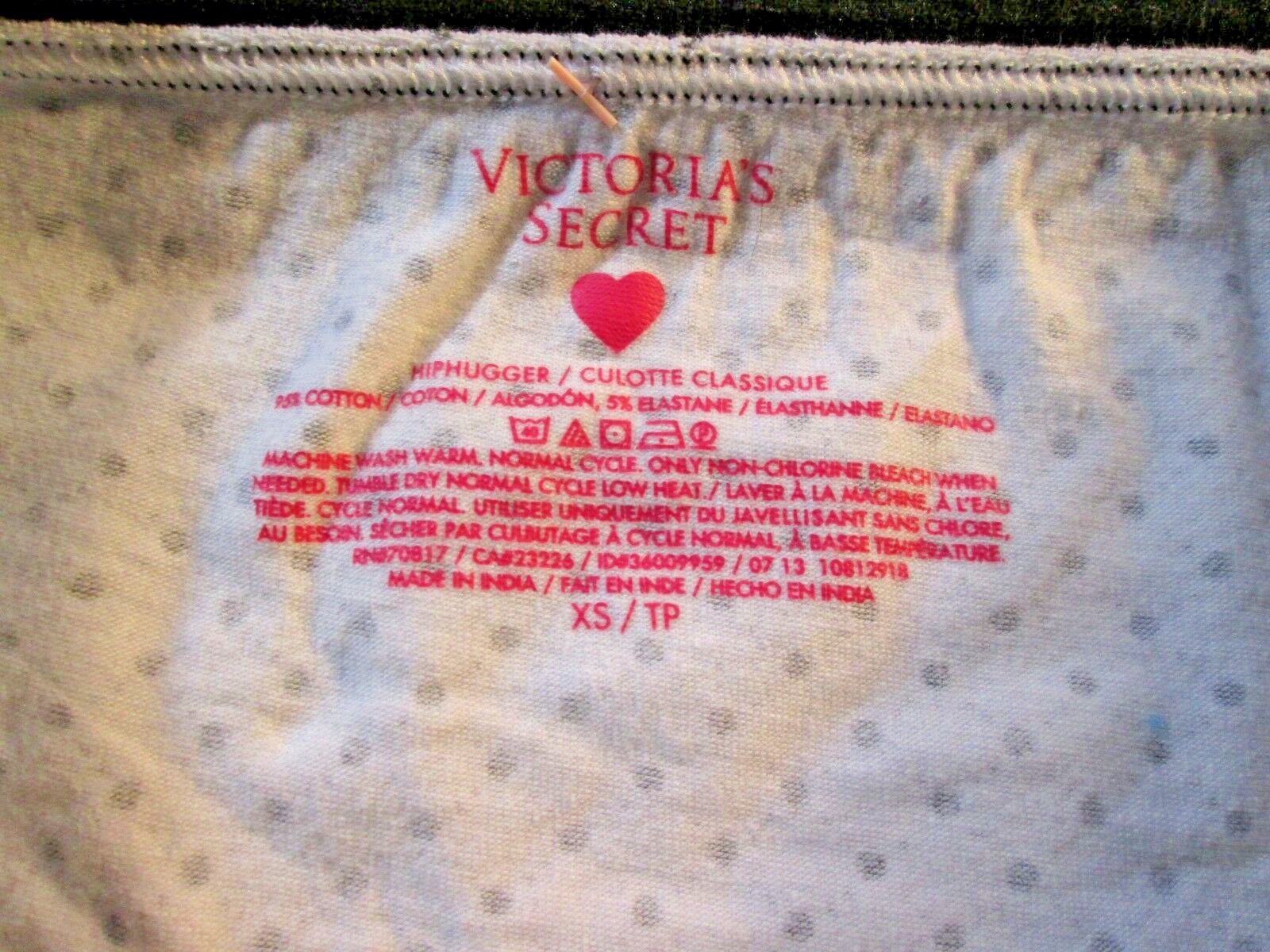 New Victoria’s Secret 💖Hiphugger Geo XS 95% Cotton 5% Elastane