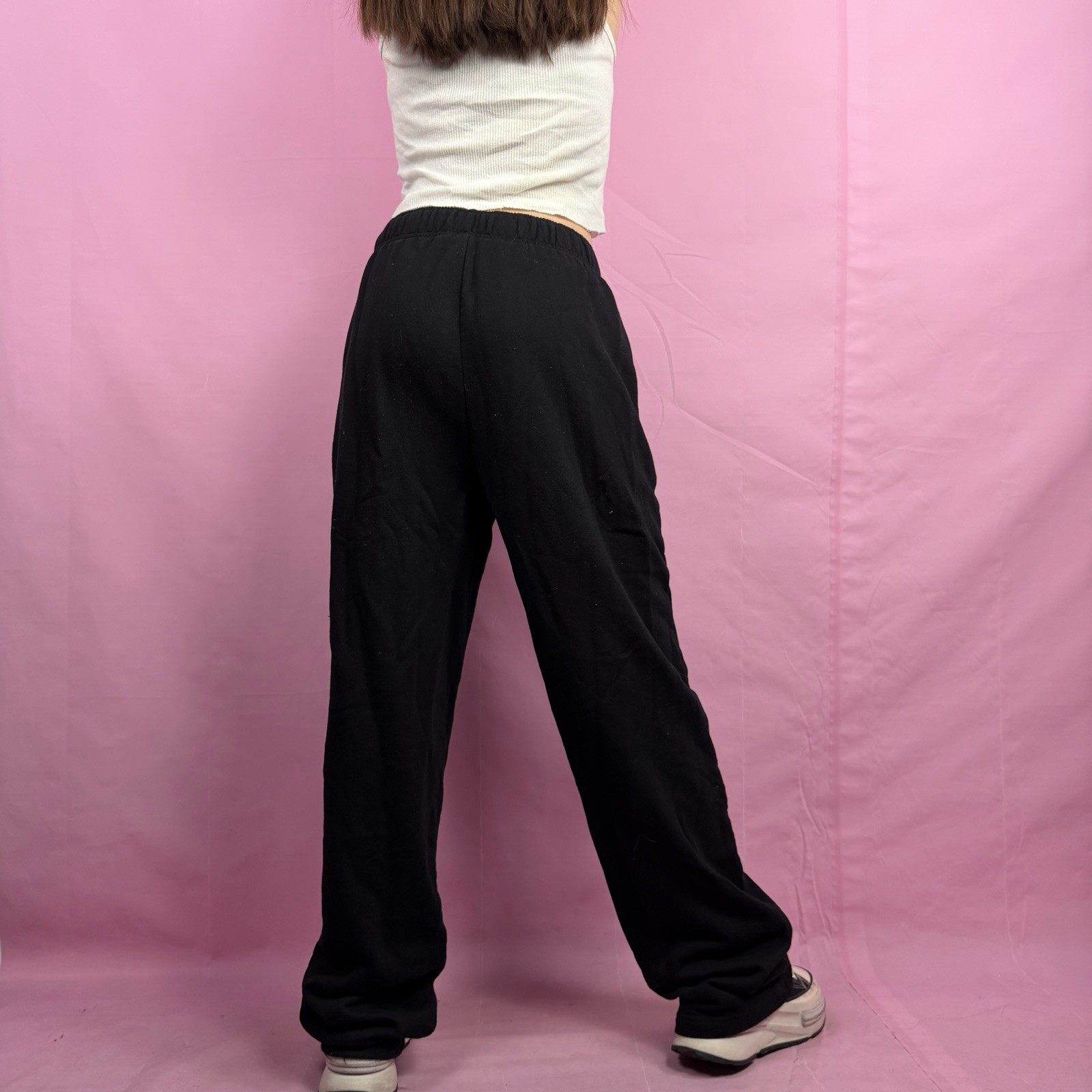 ALO Accolade Straight Leg Sweatpant Black Athleisure Luxe Size Small