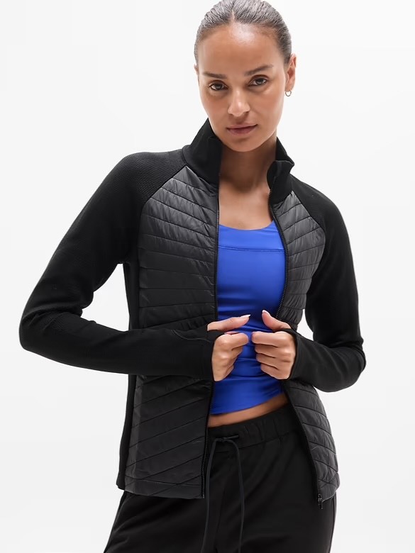 NWT Athleta Flurry Force Insulated Primaloft Jacket 2.0 – Black – XS
