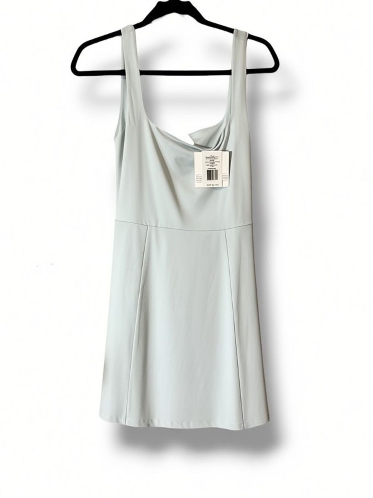 NWT Beyond Yoga Charmed Mini Dress in Tropical Water Blue