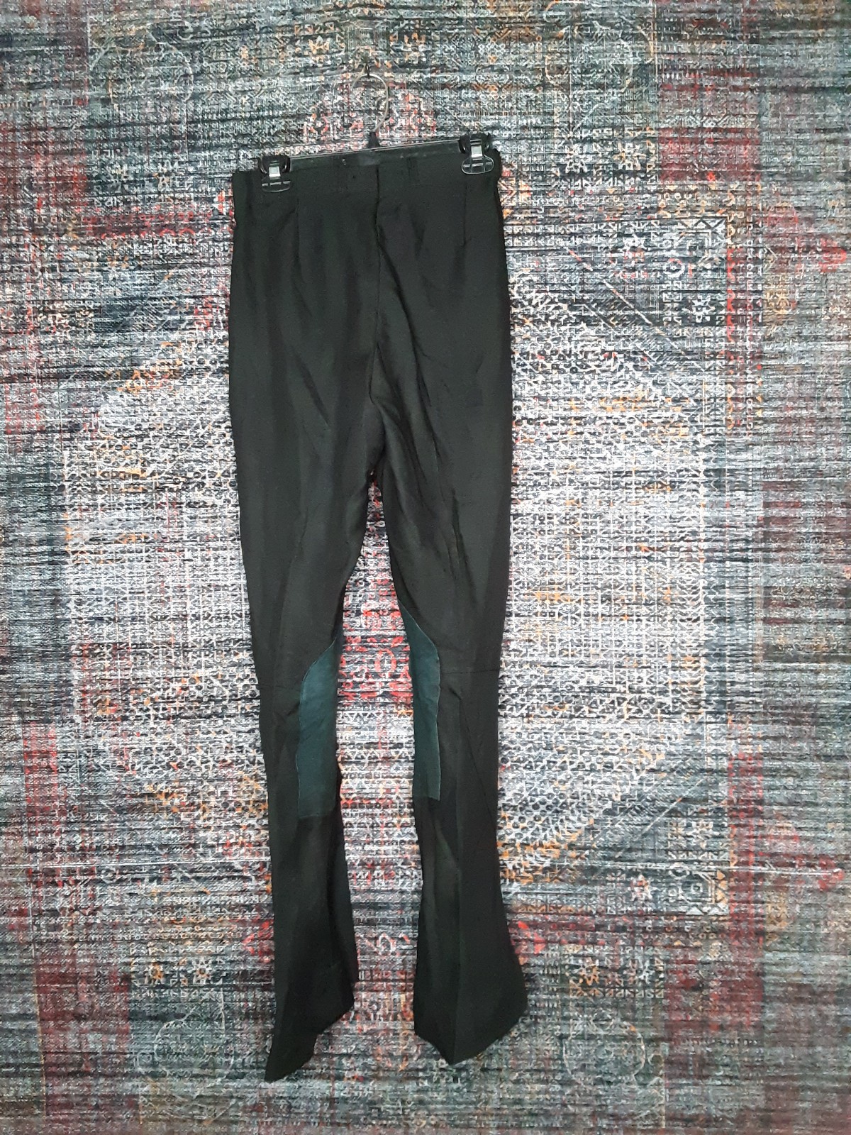 The Tailored Sportsman womens black Equestrian breeches 25×32 USA