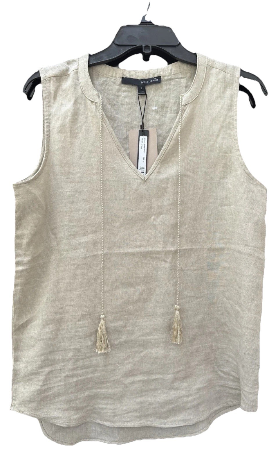 Harve Bernard Fabric From Nature Sustainability Color Stone 55% Linen 45% Rayon