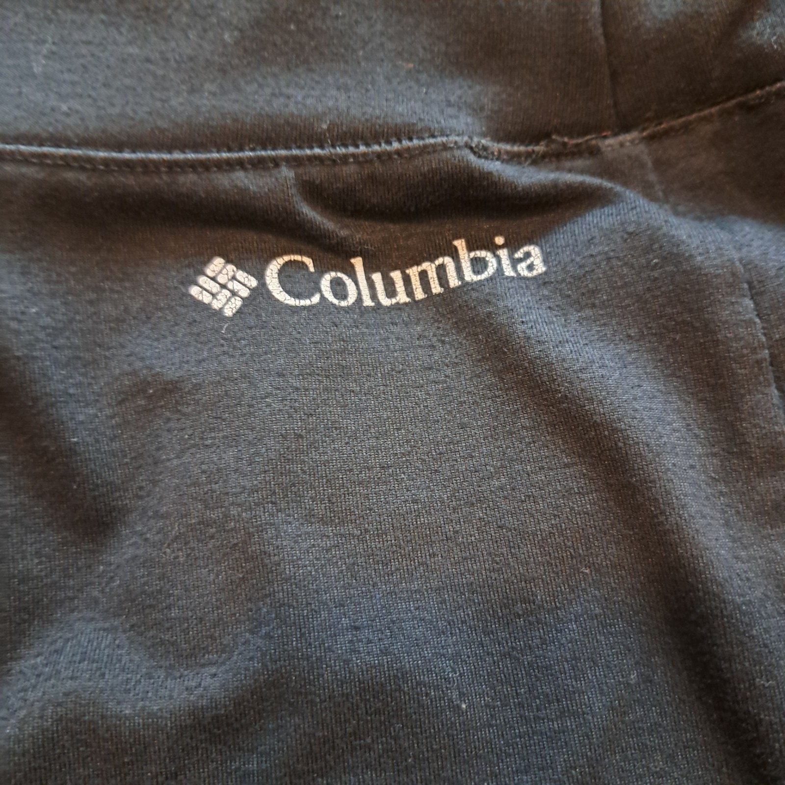 Columbia Women’s Black Legging With Pockets Zip Pocket Back Medium