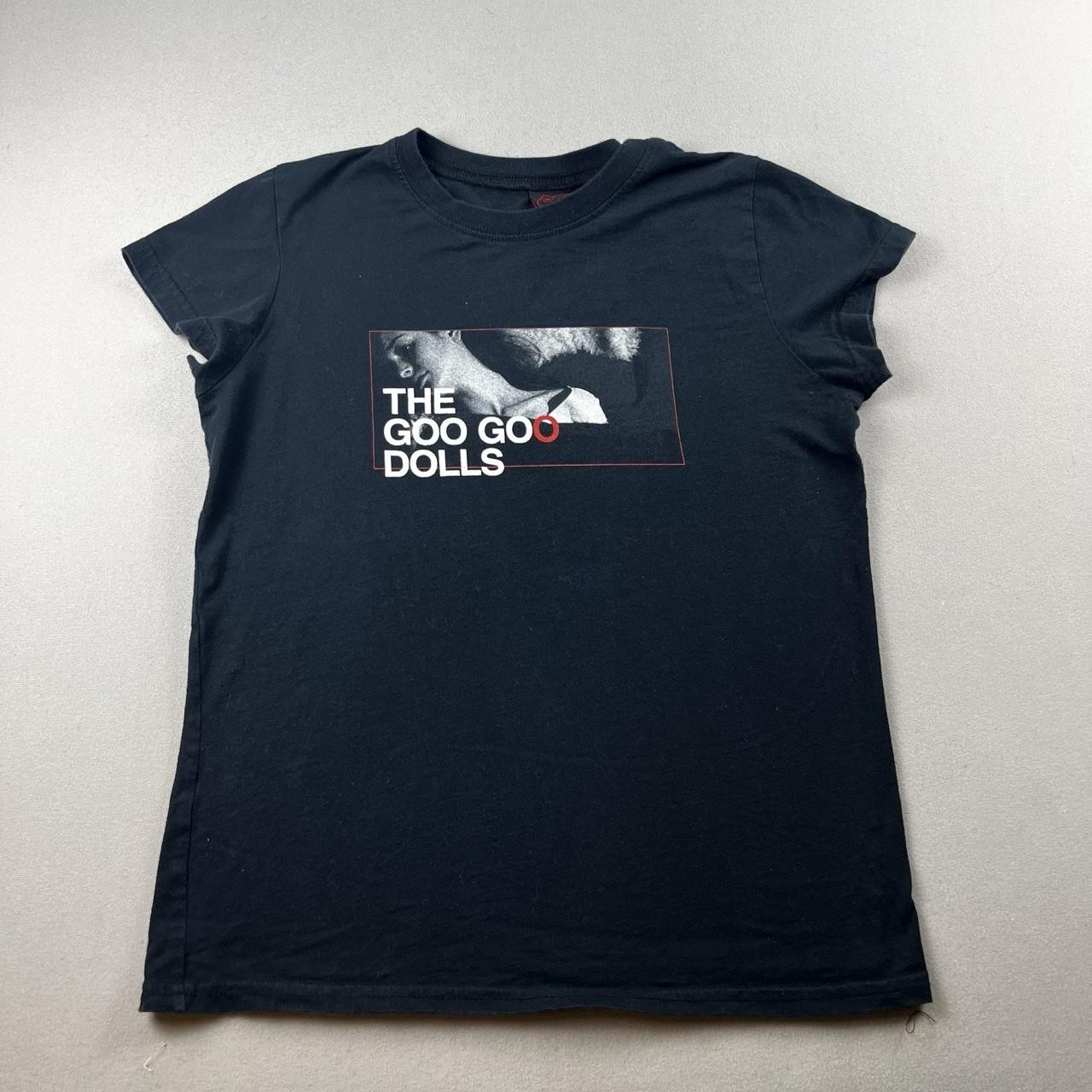 Vintage The Goo Goo Dolls T-Shirt Womens Large Black Let Love In Tour Concert