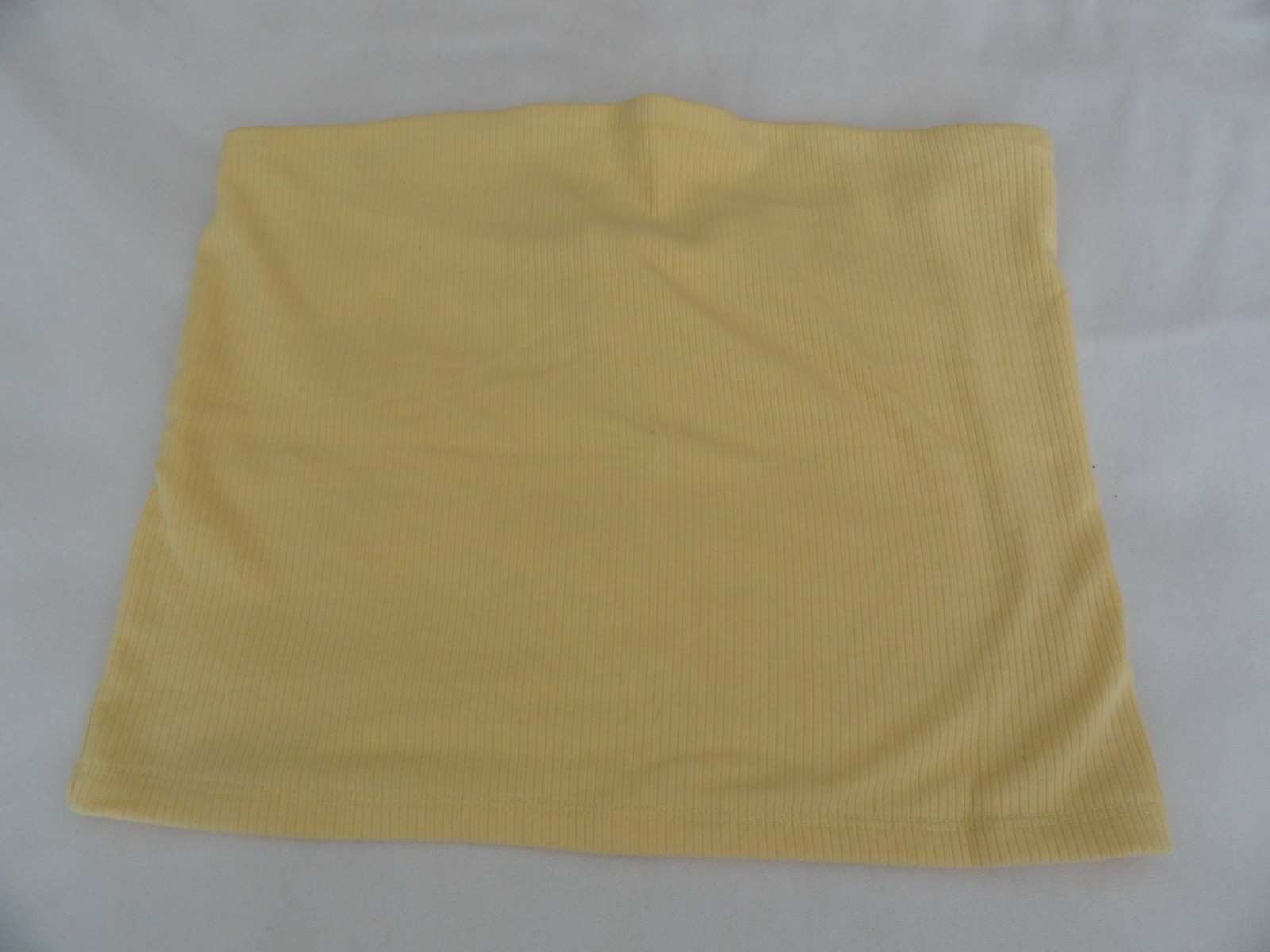 American Eagle Outfitters Light Yellow Ribbed Tube Top – Womens L