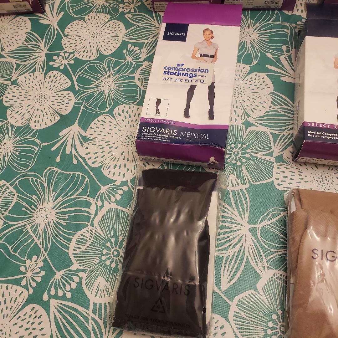 Sigvaris 863P Comfort Opaque CT Panty Hose 30-40 Compression Pick Size & Color