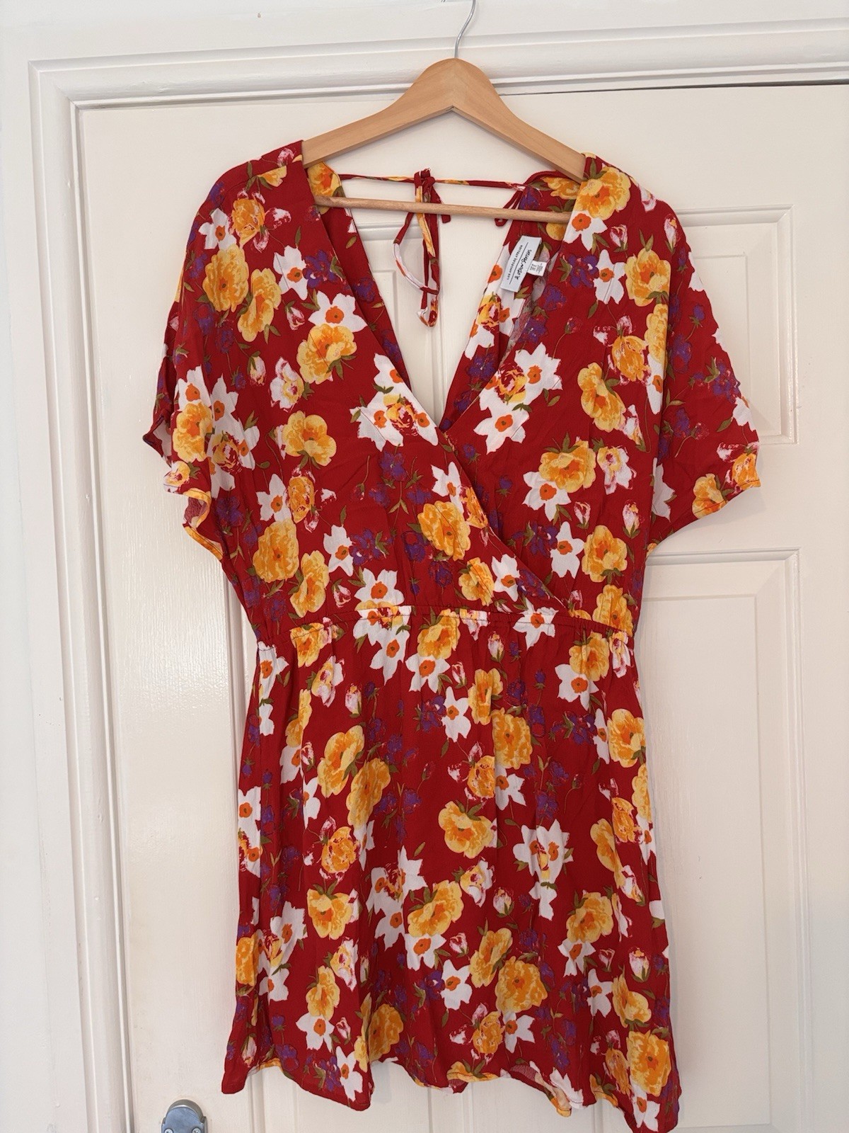& Other Stories Floral Mini Dress Size 14