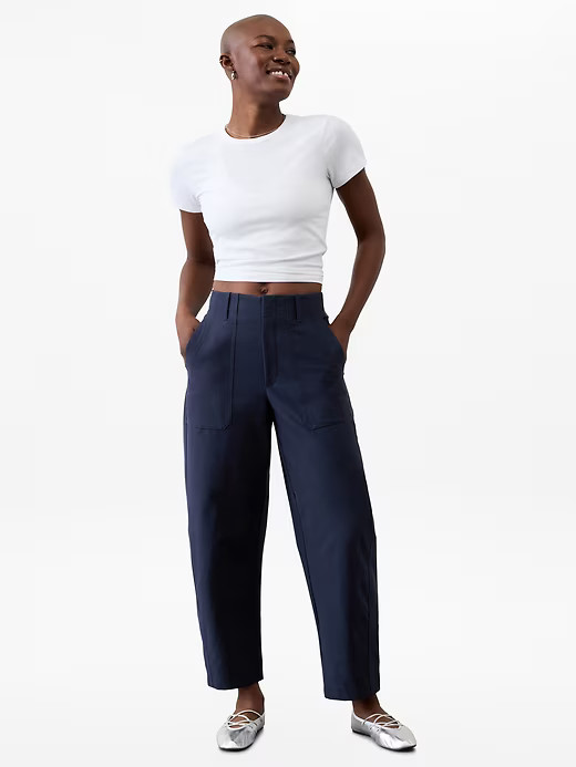 Athleta Skyline Utility Pant | Navy sz 0 XS #650012 NEW