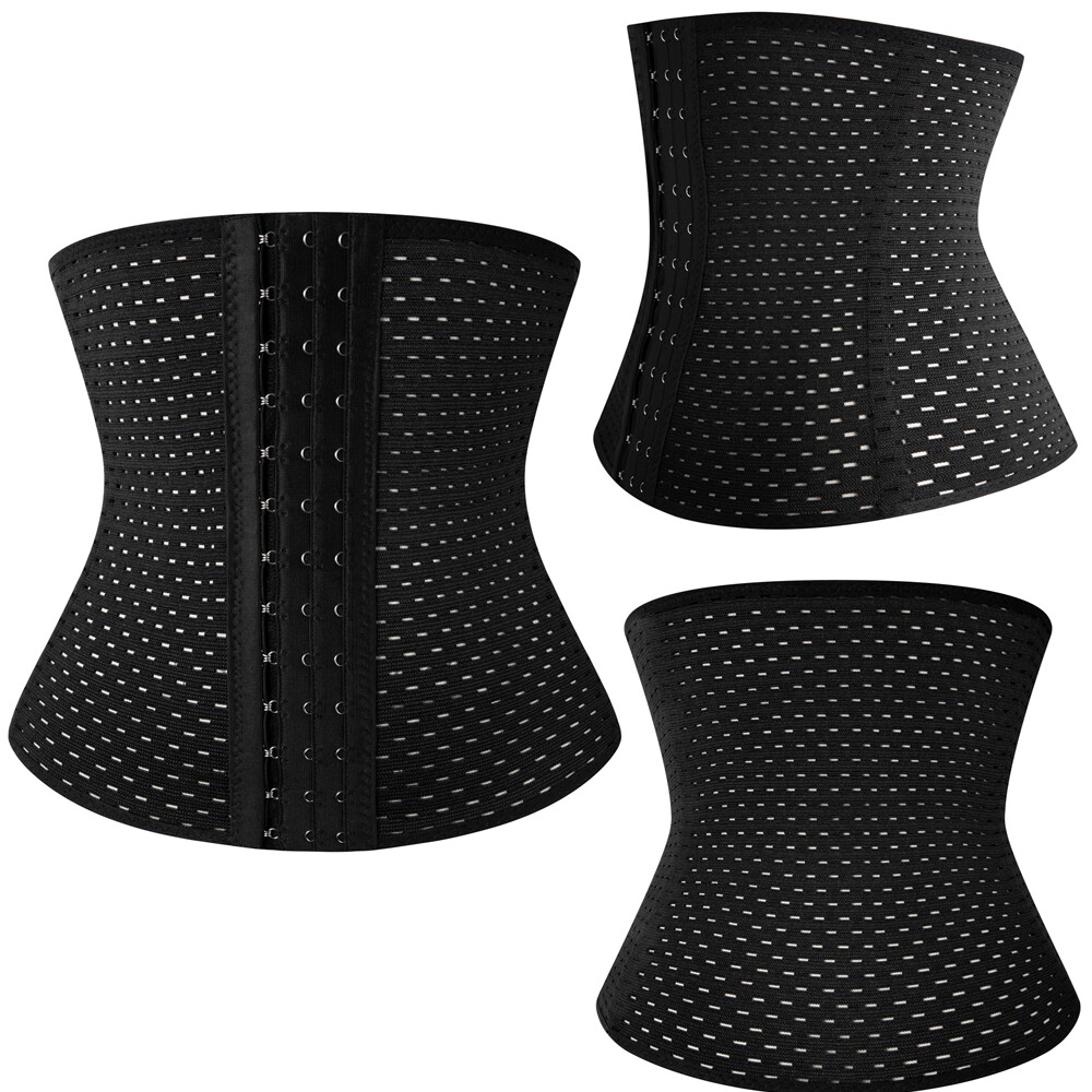 Womens Waist Trainer Tummy Control Body Shaper Slimming Belt Corset Sport Girdle