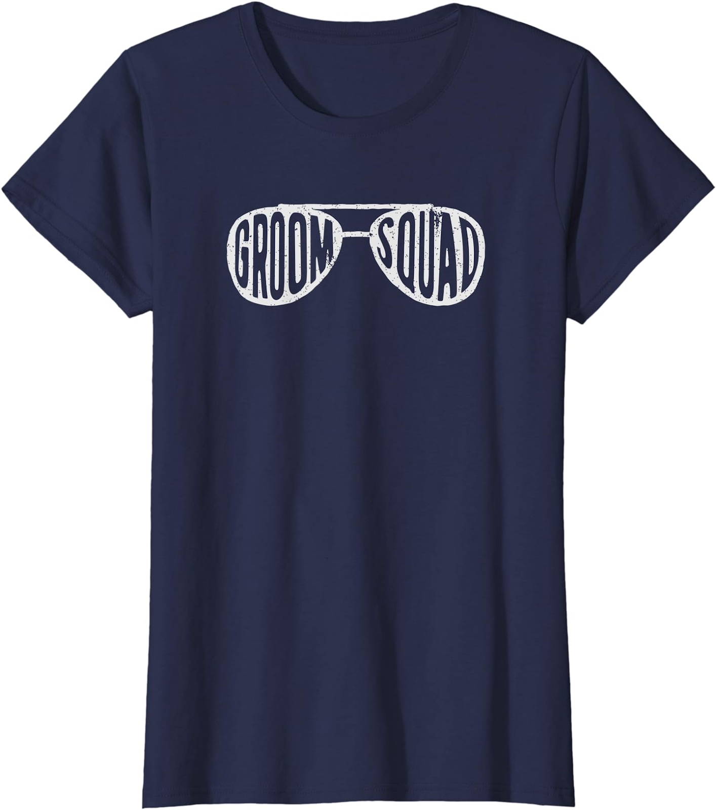 Groom Squad Groomsmen Graphic Party Gift Present Ladies’ Crewneck T-Shirt