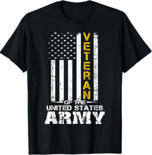 Veteran of United States US Army Veteran Gold T-Shirt