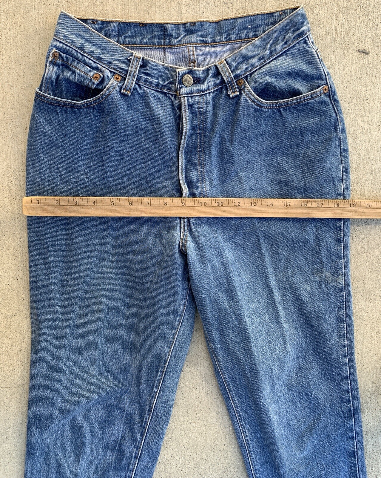Vintage Levis 501 Jeans Juniors For Her Size 13 29.5 in Waist 29 in Inseam