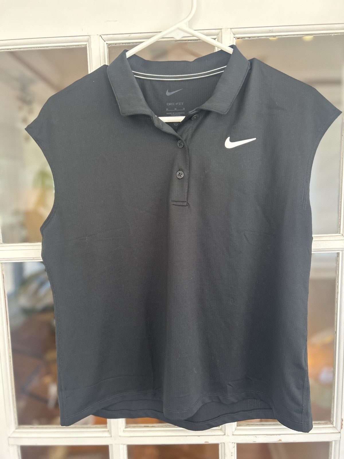 Women’s Nike Dri Fit Tank Top Black Size Medium