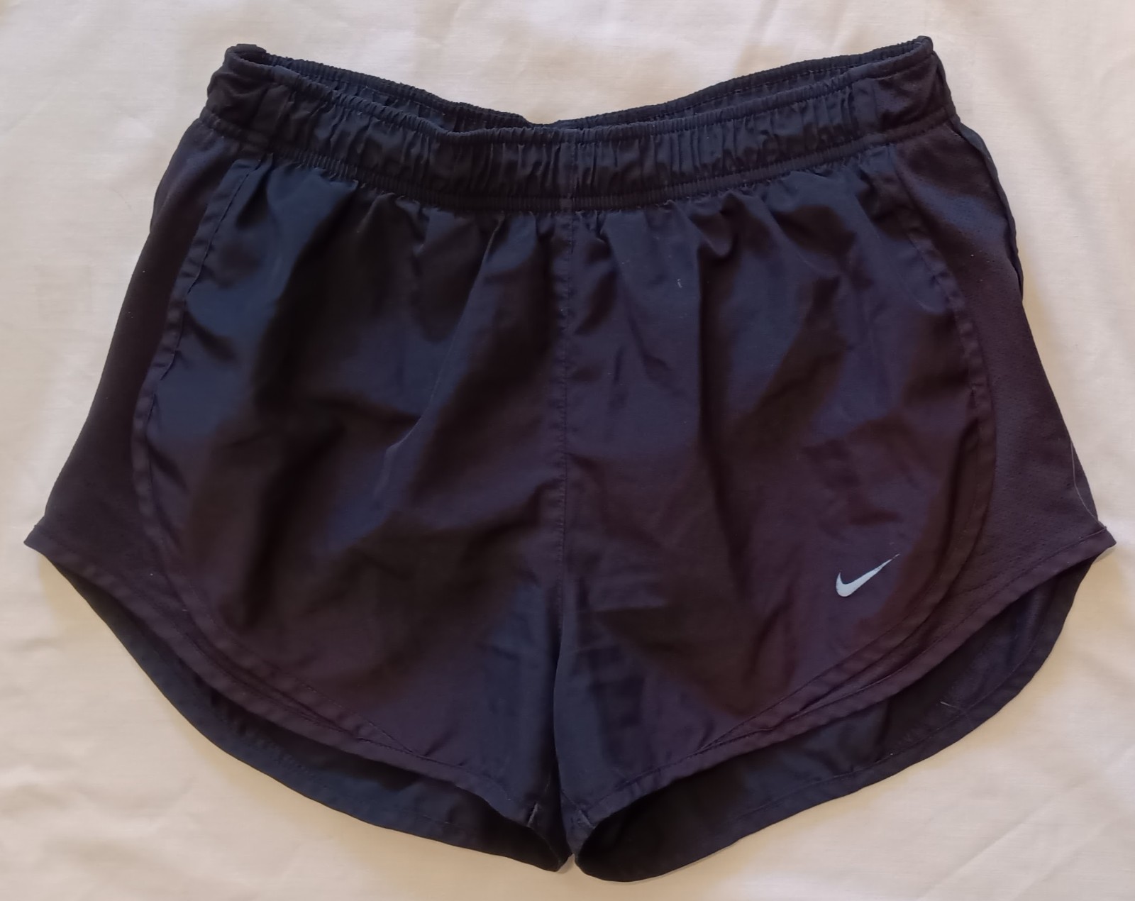 Women’s Nike Dri-FIT Tempo Black Running Shorts Small ~ NICE