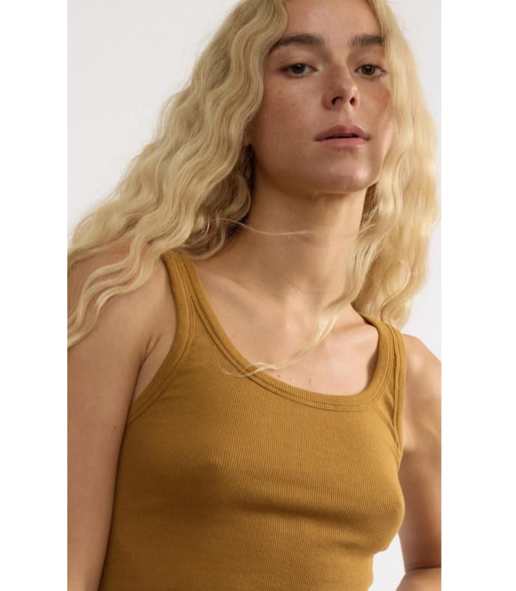 Organic Basics Women’s Cropped Tank in Large, Organic Cotton Tank Top, NWT
