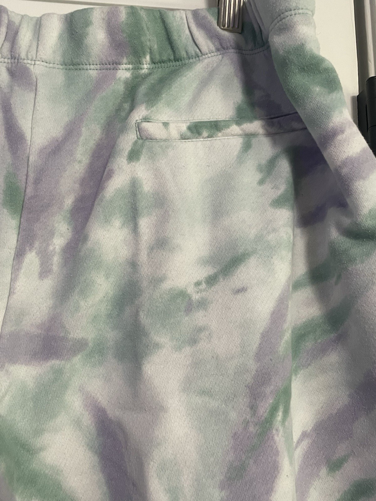 2pc Set Secret Treasures Women’s Sleepwear Casual Tie Dye Sweatshirt Shorts XL