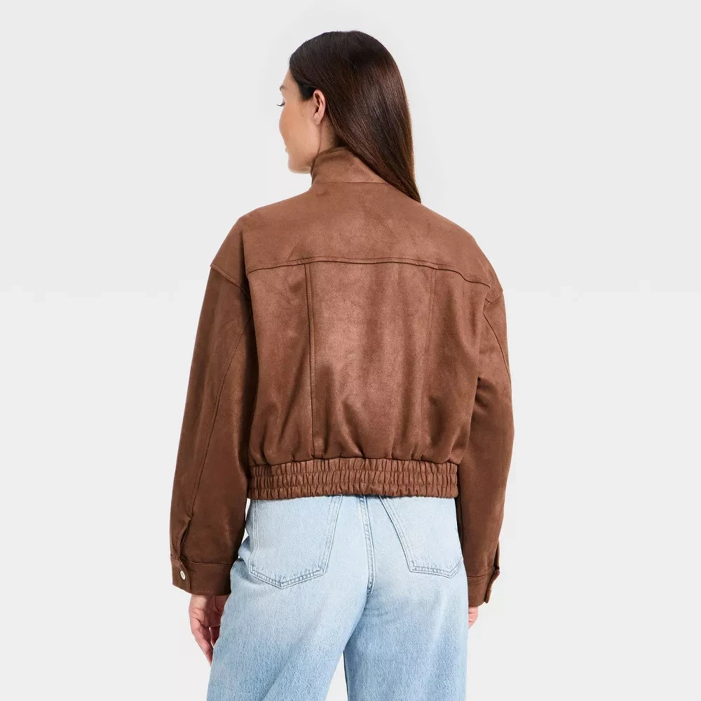 Women Suede Fashion Jacket – Universal Thread