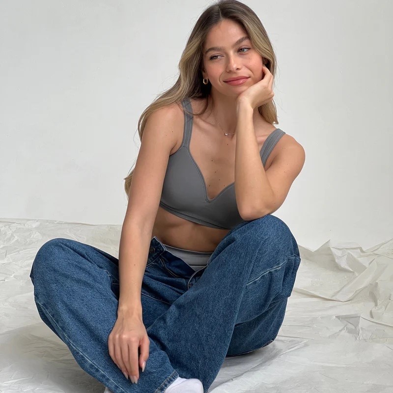Underoutfit The Perfect Neckline Bra 2XL 460 Quiet Shade Retail $60