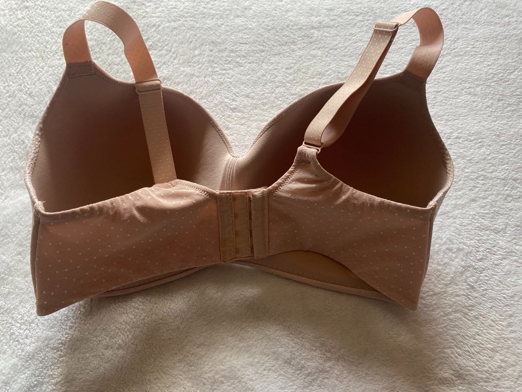Wacoal 856303 SZ: 38G Back Appeal Wire Free T-Shirt Bra Rose Dust
