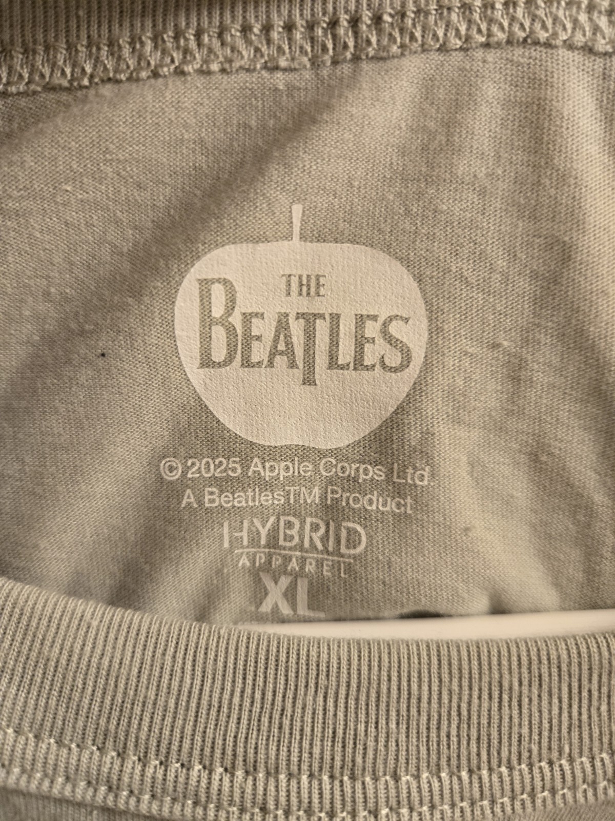 NWT The Beatles Shirt Olive Green Teen Girls XL