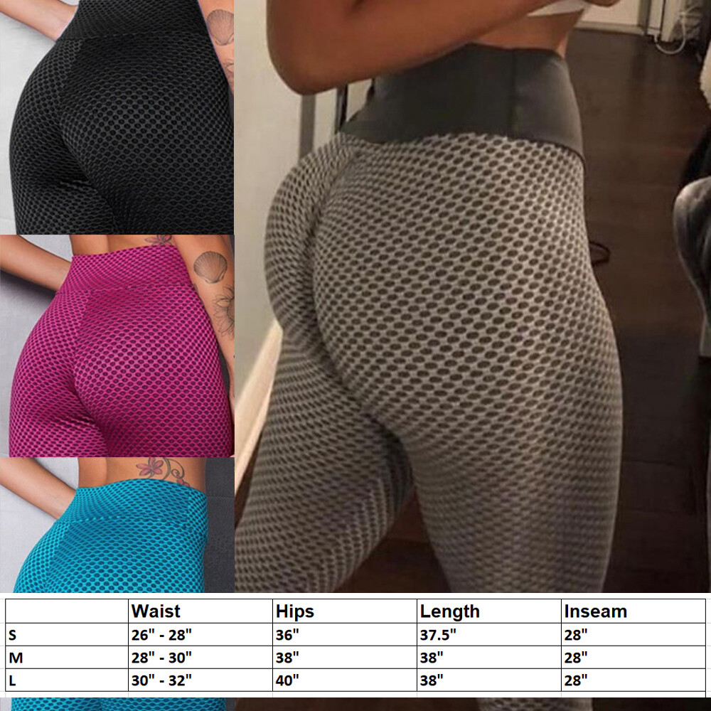 Women’s Push Up Fitness Leggings Sport Running Yoga Gym Pants Workout Trousers