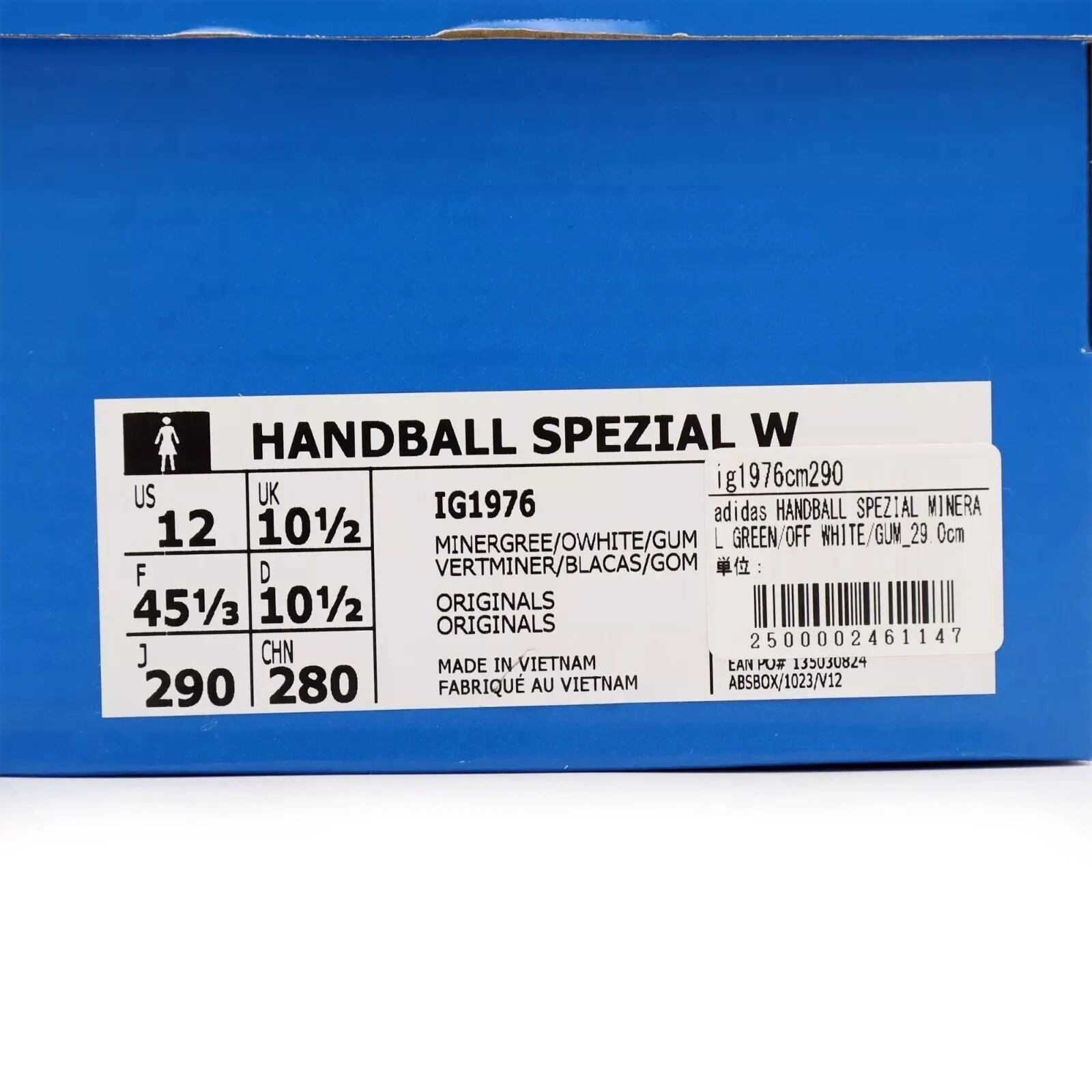 Adidas originals Women’s Spezial Handball Sneakers Mineral Green IG1976 gum