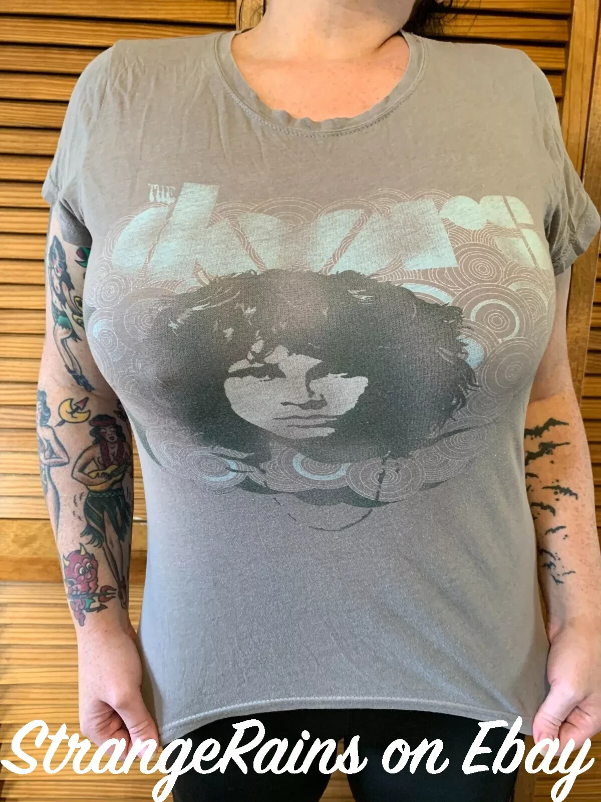 The DOORS – Lightweight Ladies T Shirt (Large) Jim Morrison
