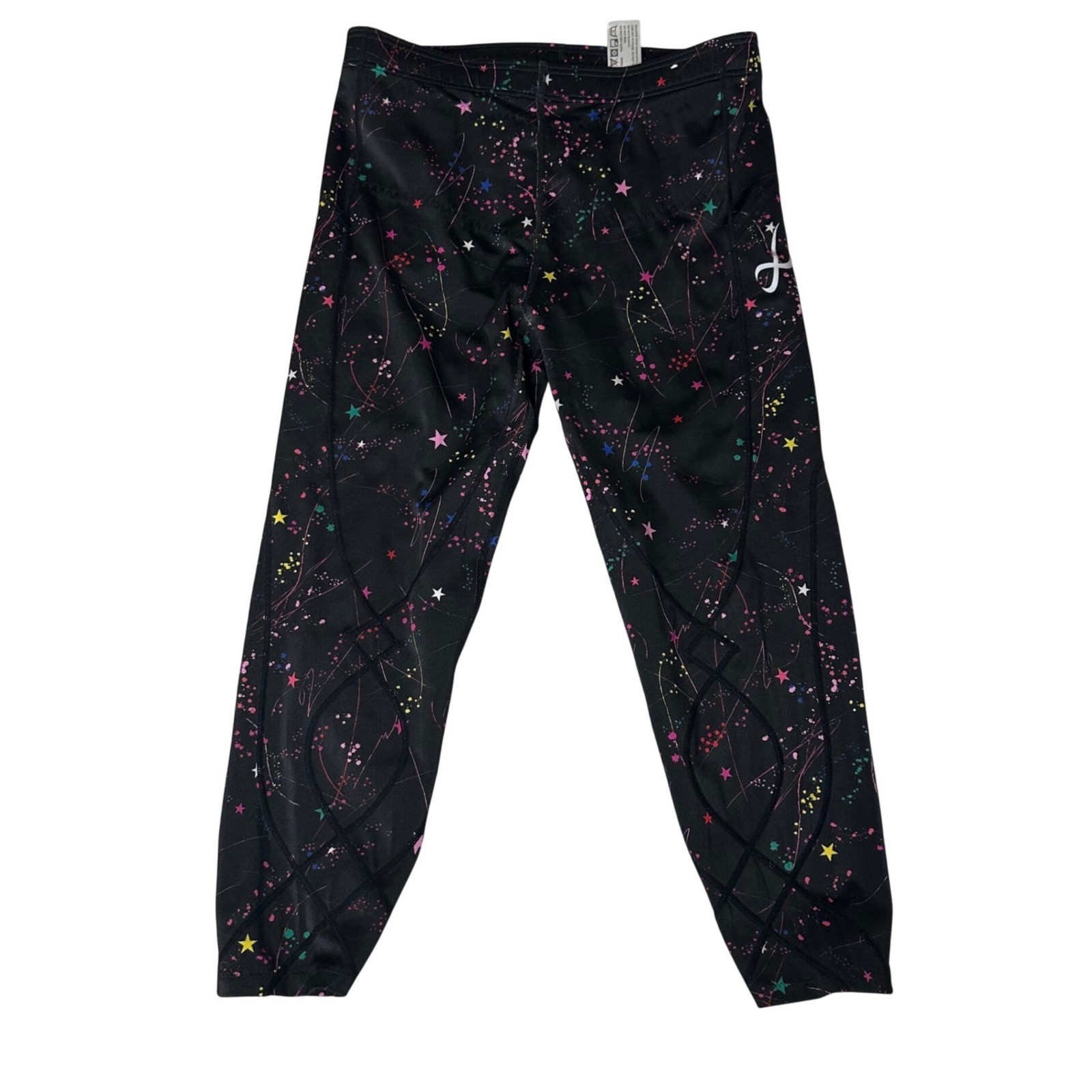 CW-X Stabilyx Joint Support Compression Capri Tights Constellation Size M