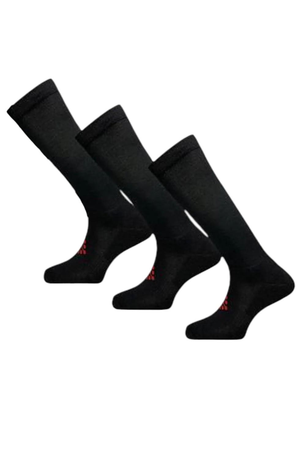 TrueEnergy 3-Pairs Over-the-Calf Infrared Socks Black