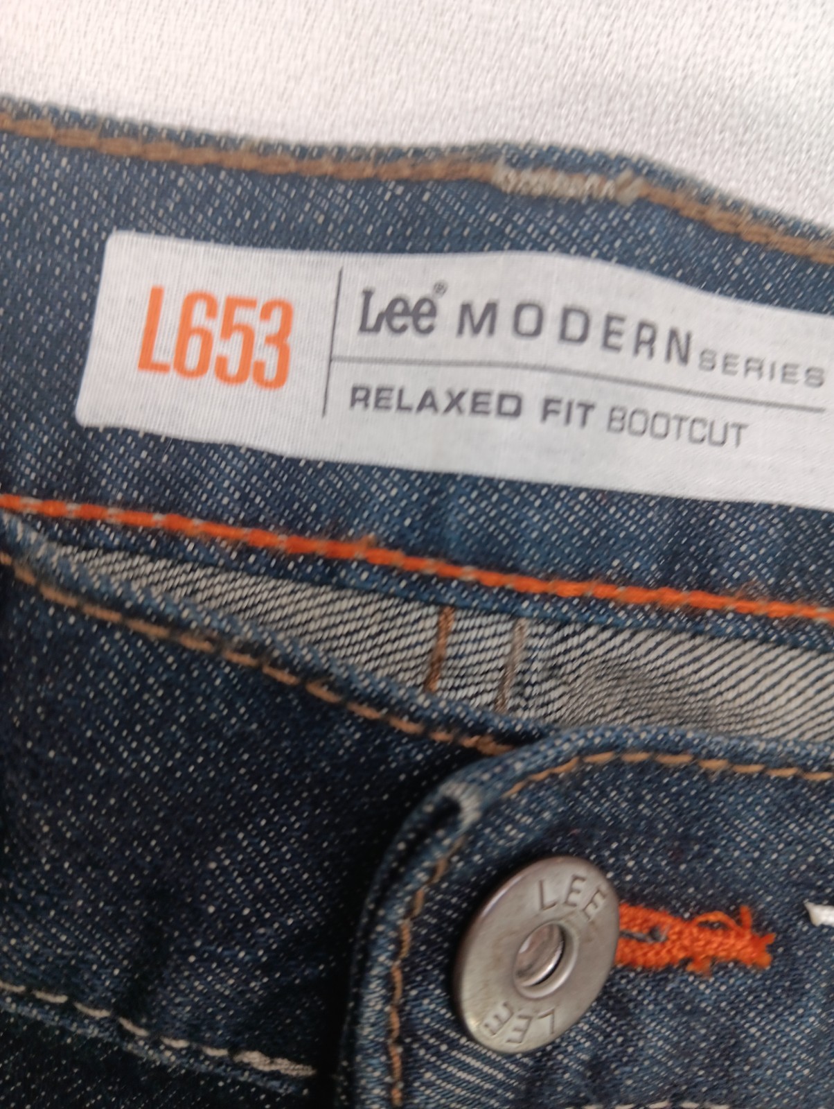 Lee Modern Series Bootcut Jeans Women’s Size 32 X 34 Dark Wash 5 Pocket