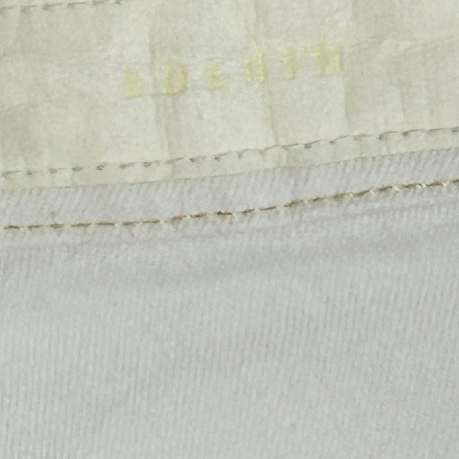 H&M &DENIM Women’s Jeans Size 8 White High Waist Wide Leg Culotte Frayed Hem