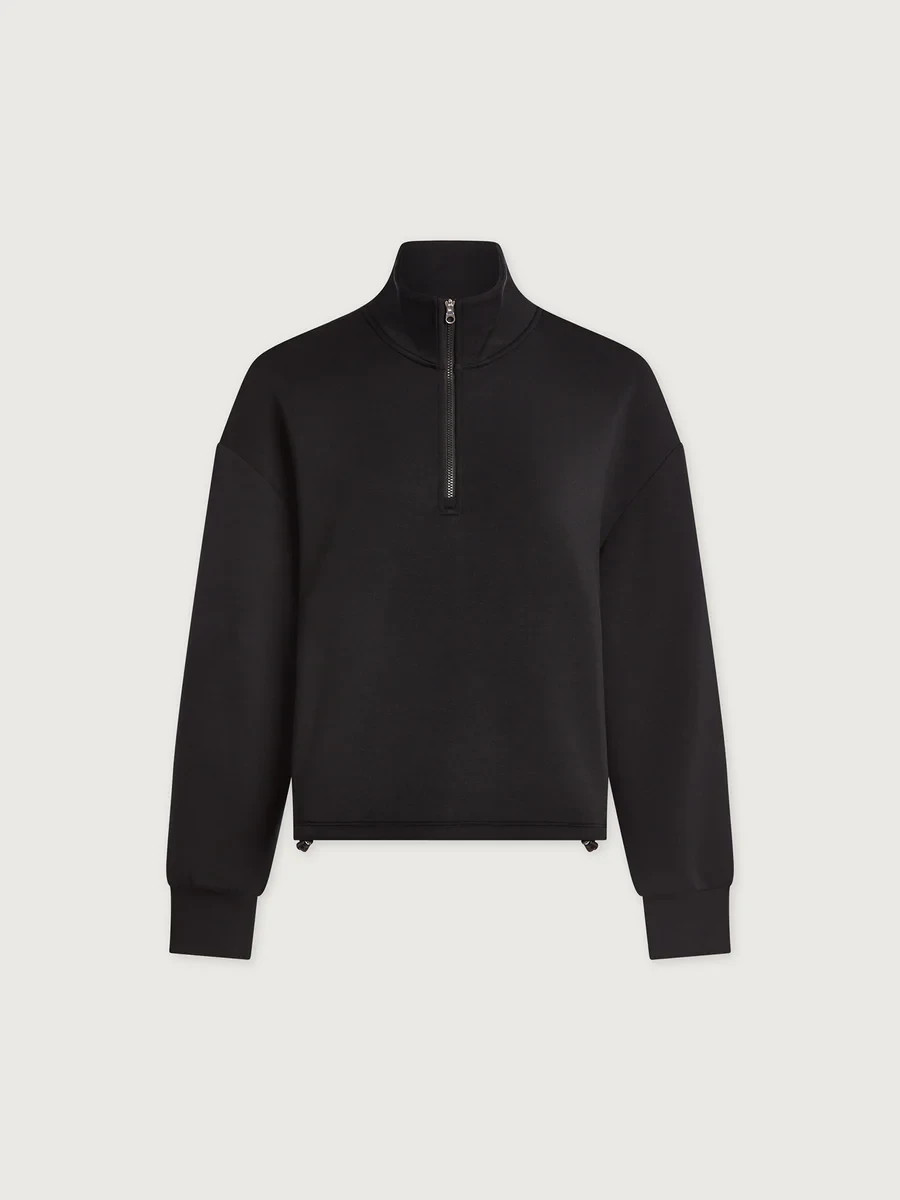 Brand New Varley Sian Cropped Half-Zip Sweat Multiple Colors and Sizes Available
