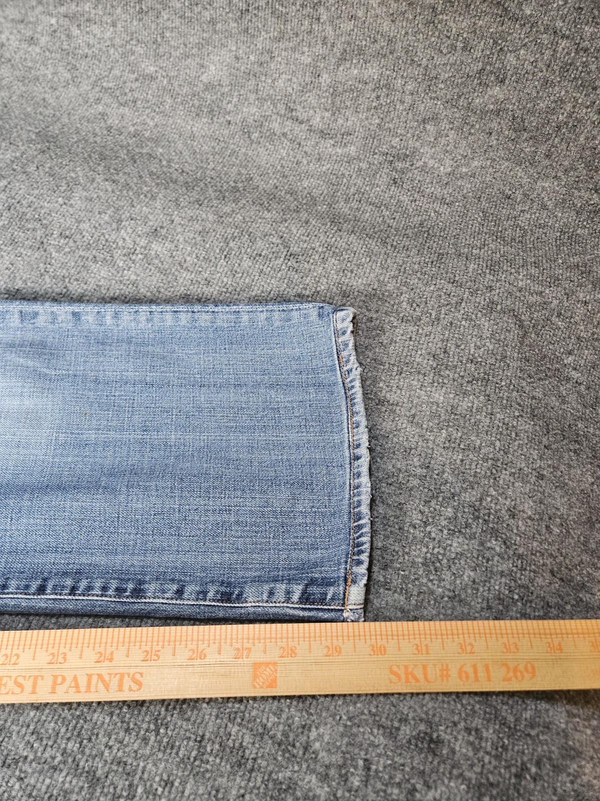 Citizens of Humanity Annina Button Fly Distressed Jeans Womens 32 Made in USA