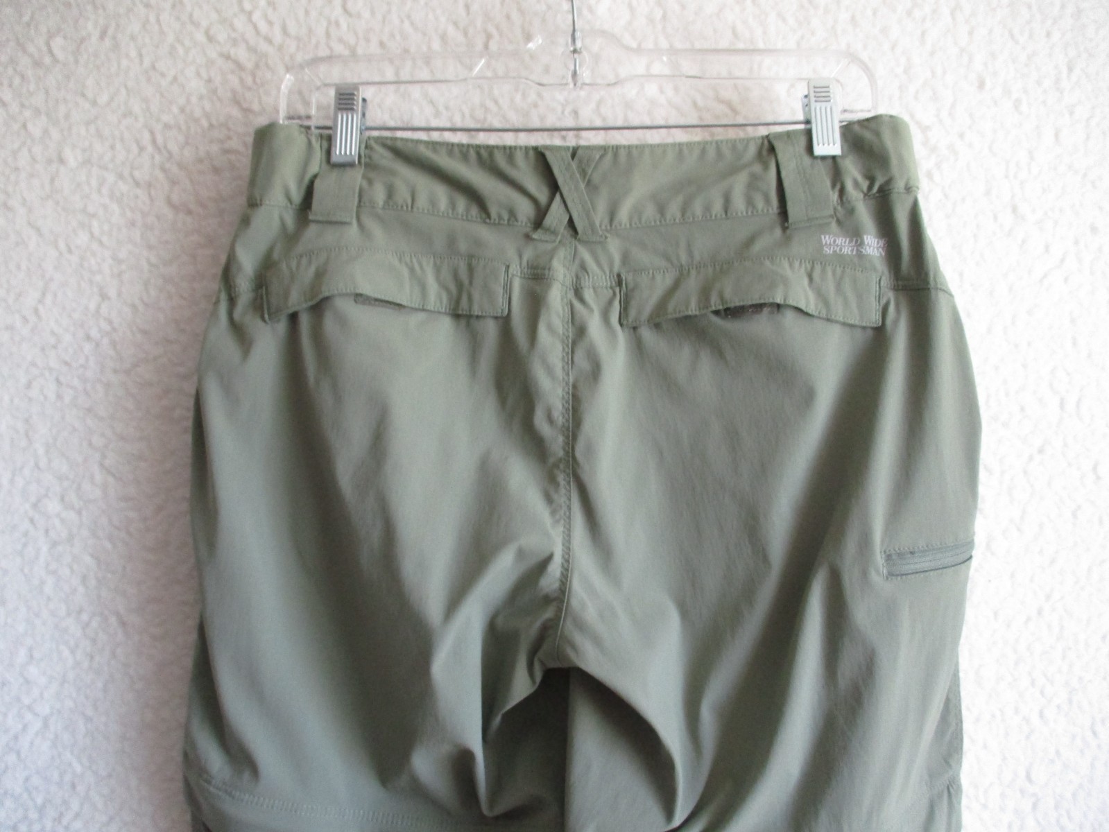 Women’s, World Wide Sportsman, Green Cargo, Pants, Size 8