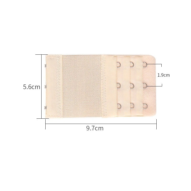 1Pcs Adjustable Bra Extender 2/3/4 Hooks with Elastic Extension Underwear Strap