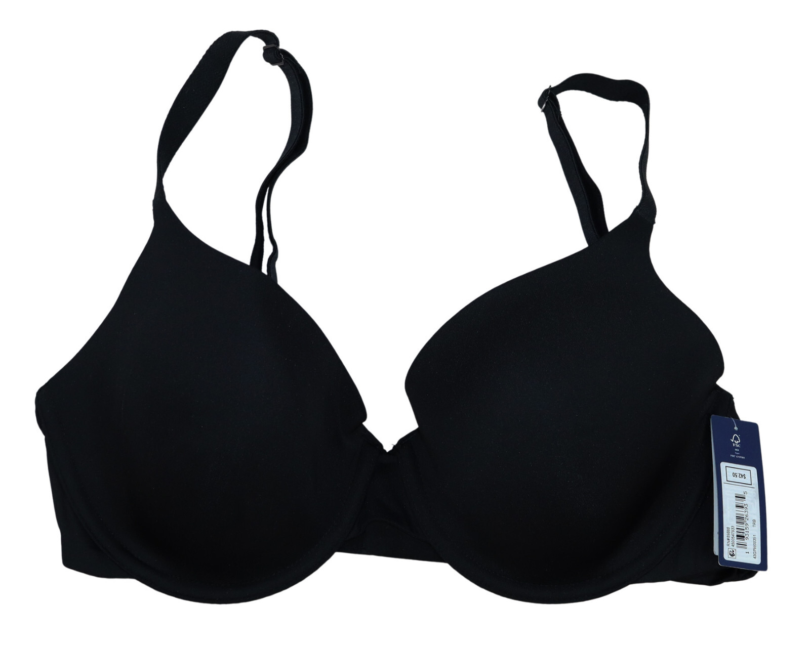 Gap Body Underwire Everyday Tagless Memory Foam Cups Women’s T-Shirt Bra NWT