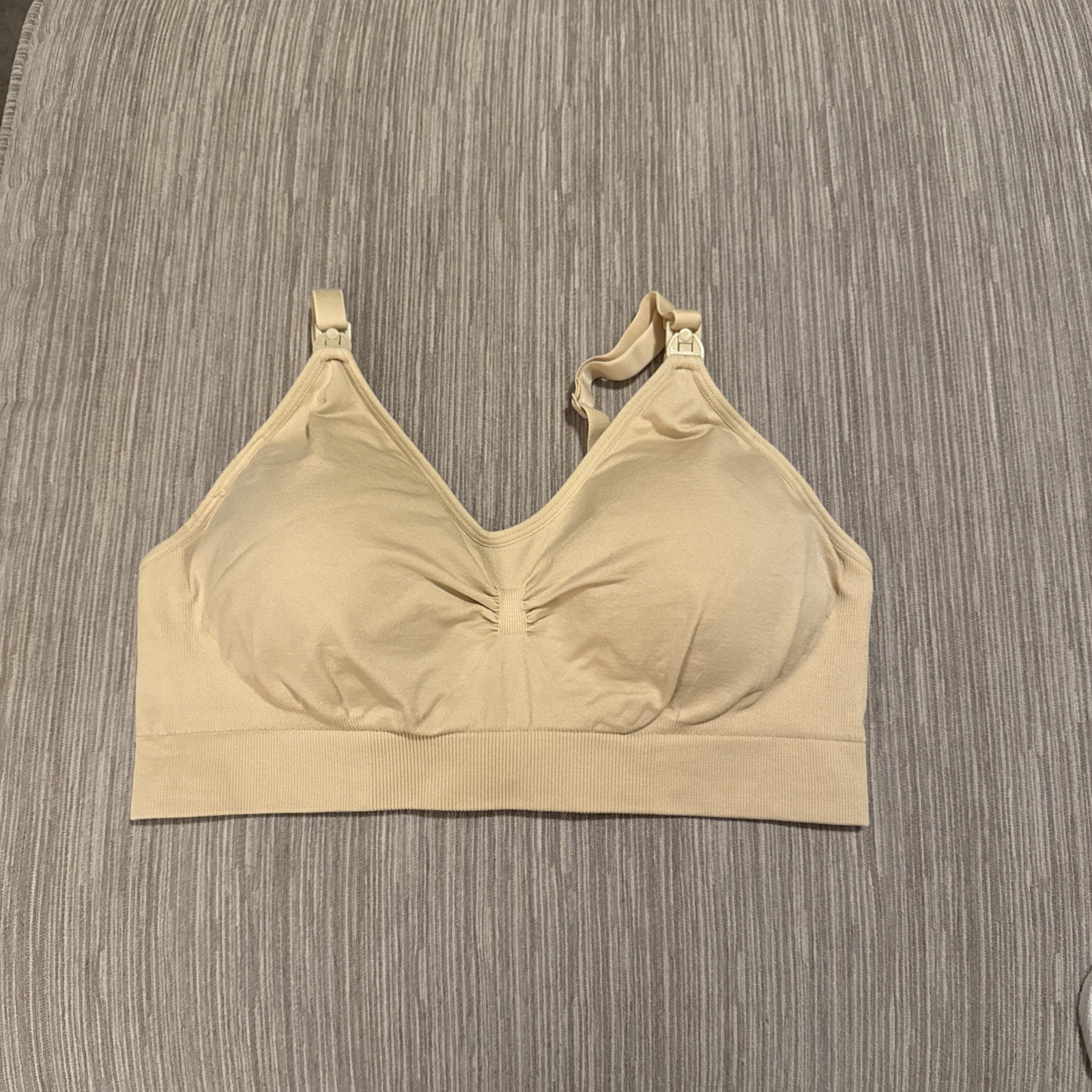 Lataly Sleeping Nursing Bra Wirefree Breastfeeding Maternity Bralette Sz XL