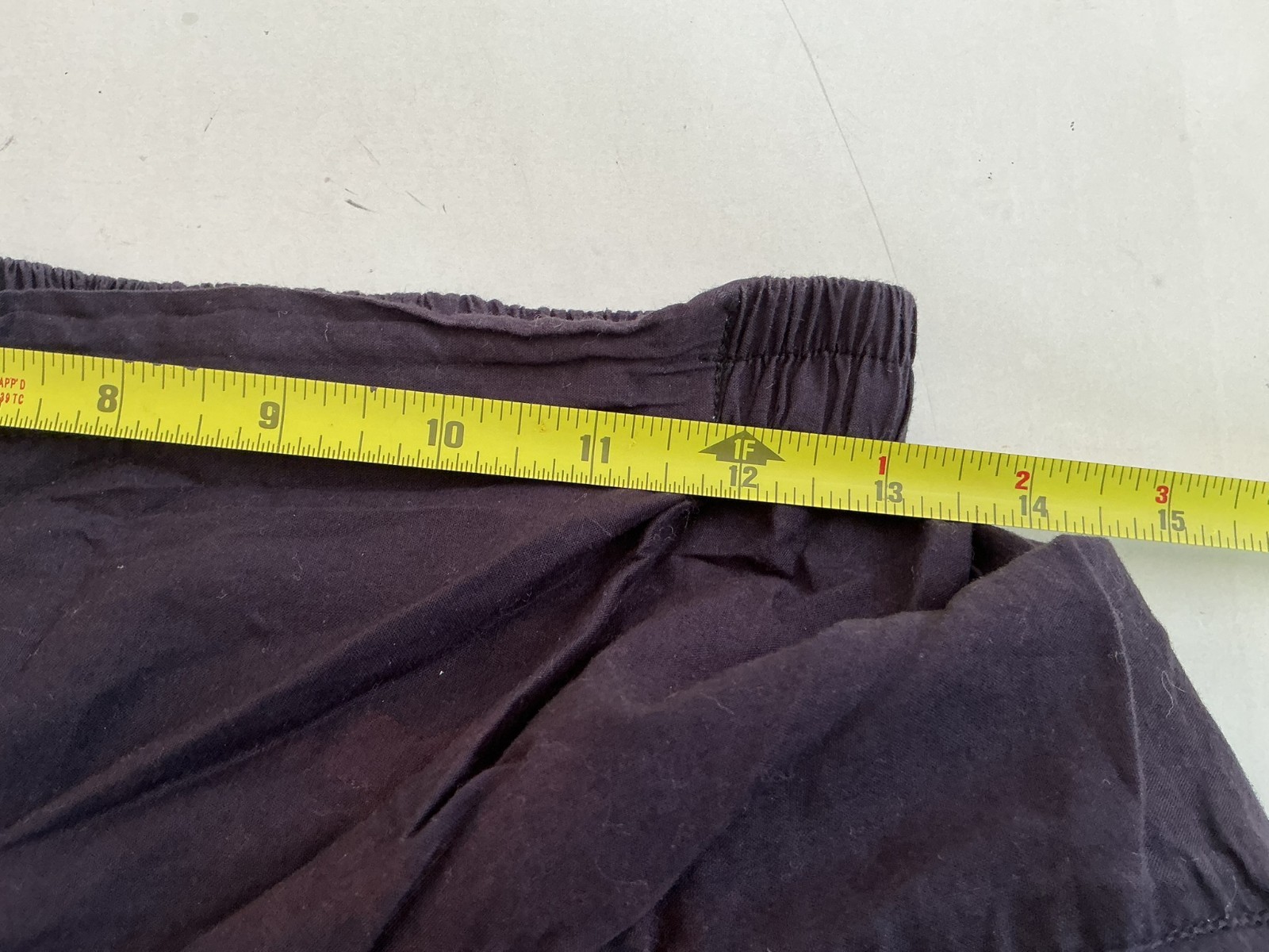 Handsewing Indian Pakistan Women Ethnic Harem Pleated Wide Pants Black Pre-owned