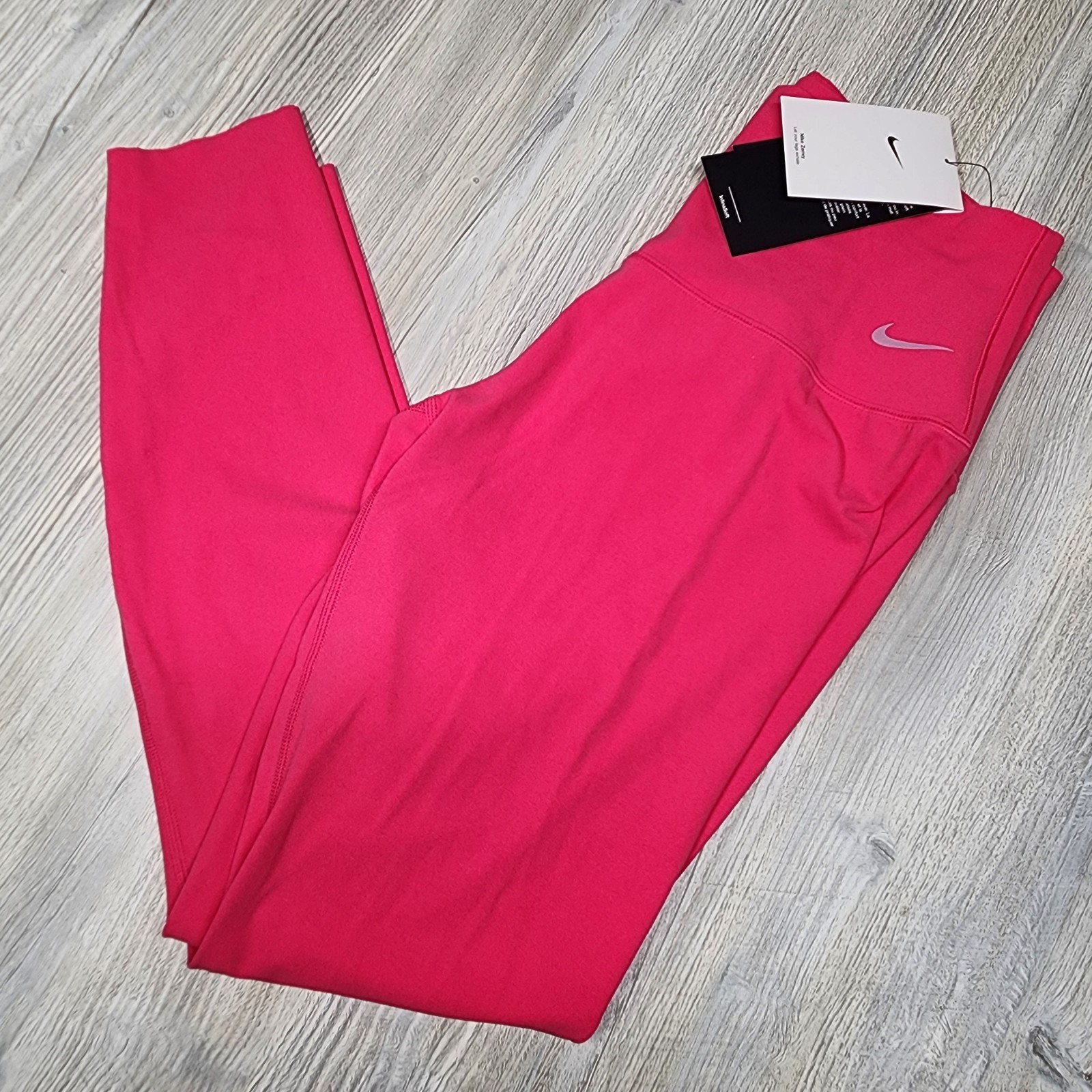 Nike Zenvy High Waist 7/8 Yoga Leggings Pink Womens Sizes S, M, L New DQ6015-666